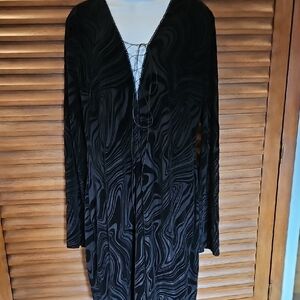 Fashion Nova Black Lace-Trim Top